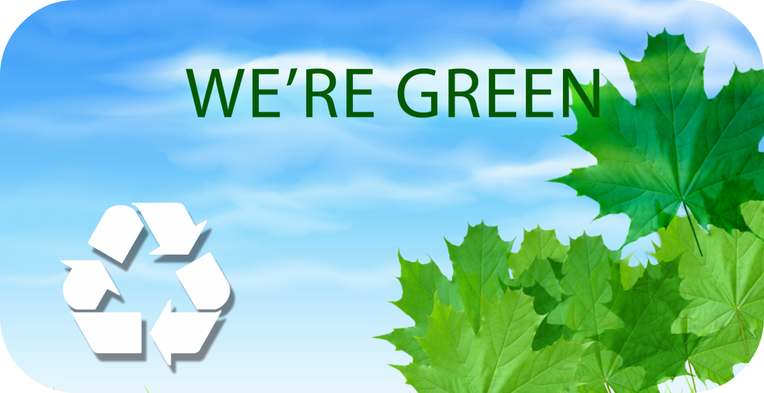 We're Green