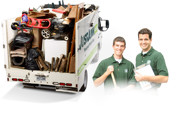 Just Junk truck and two guys.